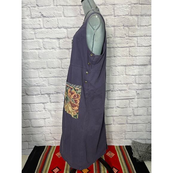 Reworked/Upcycled VIntage 90's Jumper Dress - Picture 3 of 10